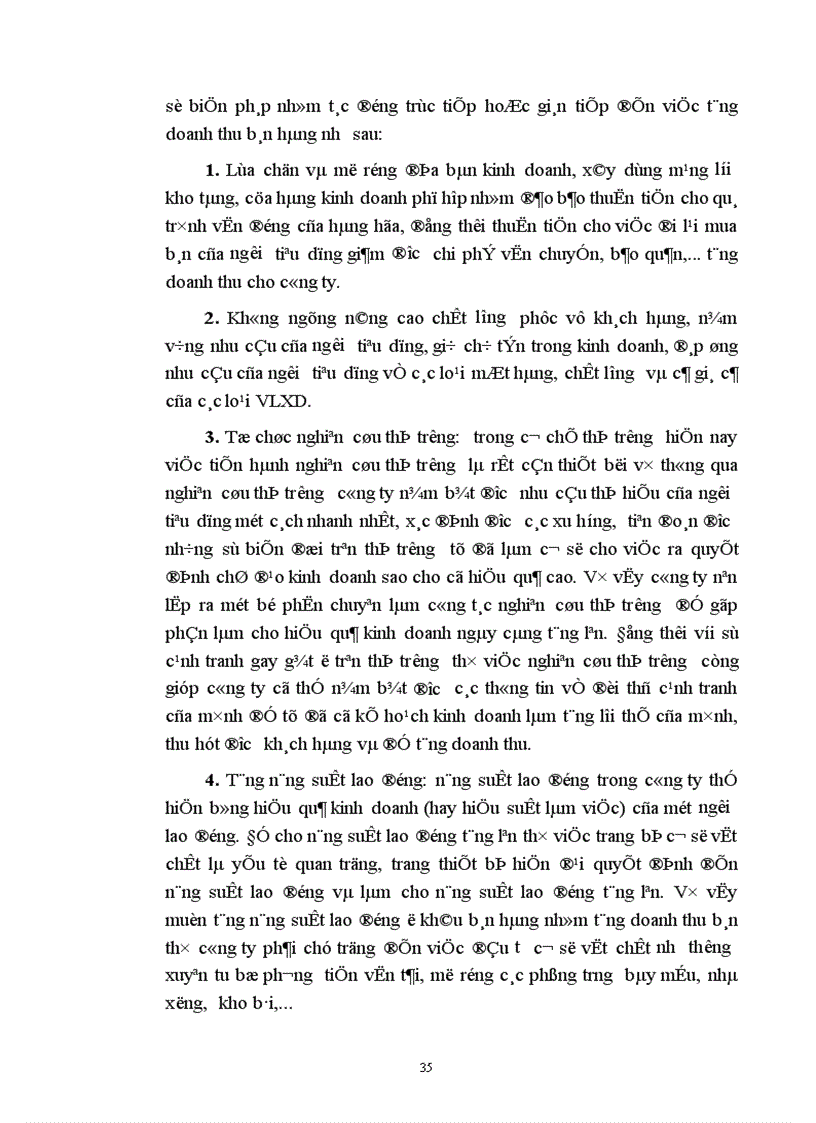 image for page Phân tích tình hình doanh thu bán hàng ở Công ty TNHH Bông Mai 1