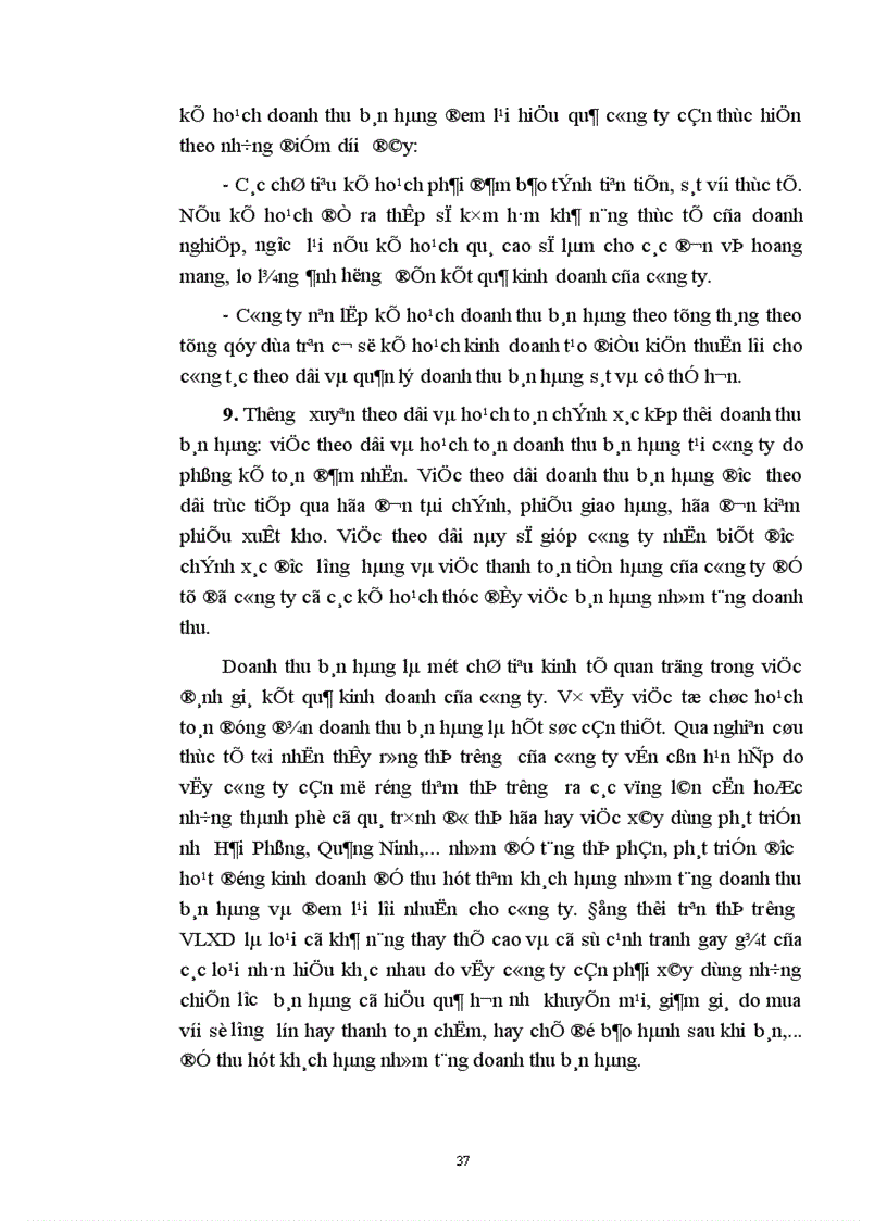 image for page Phân tích tình hình doanh thu bán hàng ở Công ty TNHH Bông Mai 1