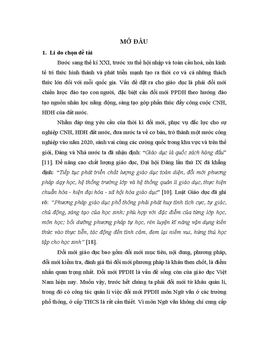 image for page Biện pháp quản lí việc đổi mới phương pháp dạy học môn Ngữ văn của Hiệu trưởng trường THCS huyện Phúc Thọ Hà Nội 1