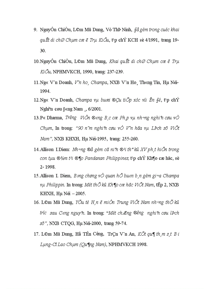 image for page Quan hệ thương mại của vương quốc Champa trong bối cảnh thương mại khu vực Đông Nam á thời cổ trung đại từ thế kỷ VII đến thế kỷ XV