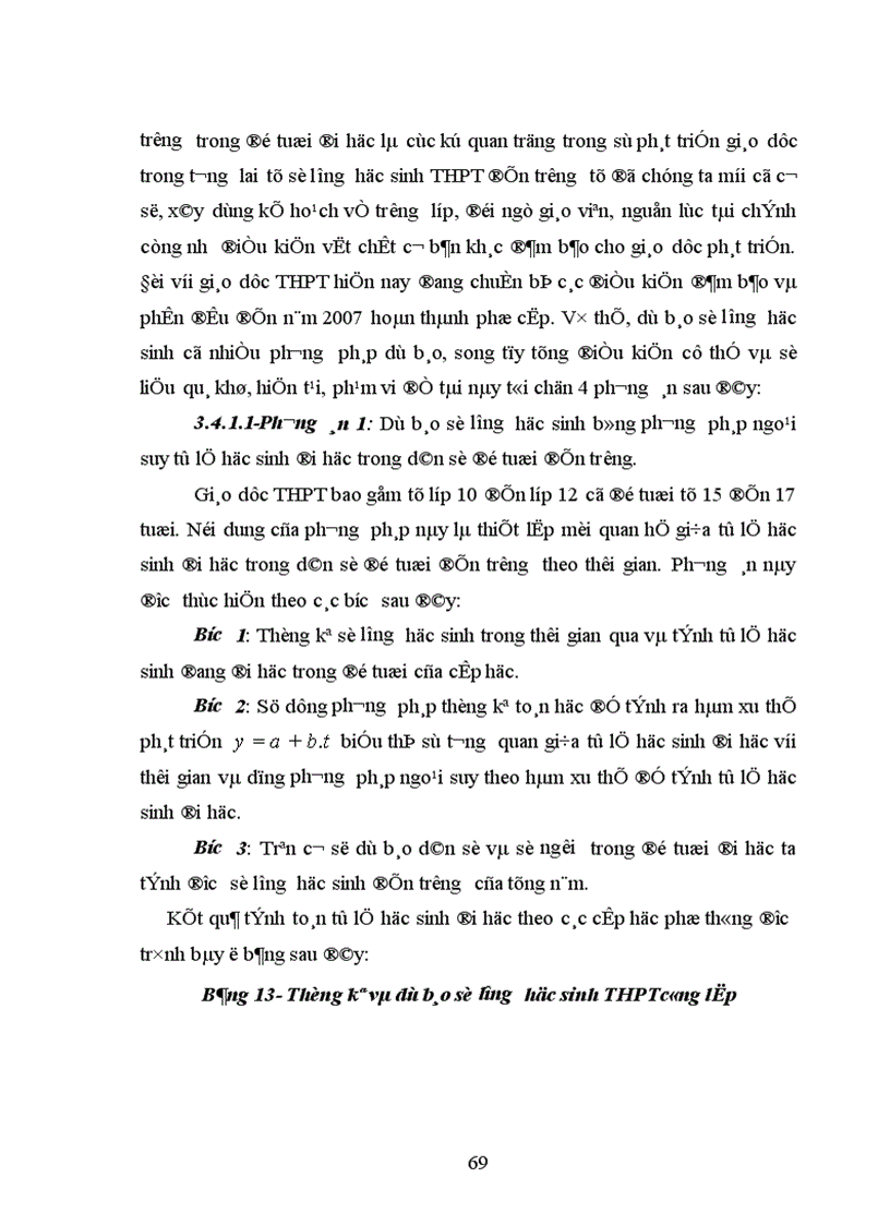 image for page Dự báo phát triển giáo dục THPT của Thủ đô Hà Nội đến năm 2015