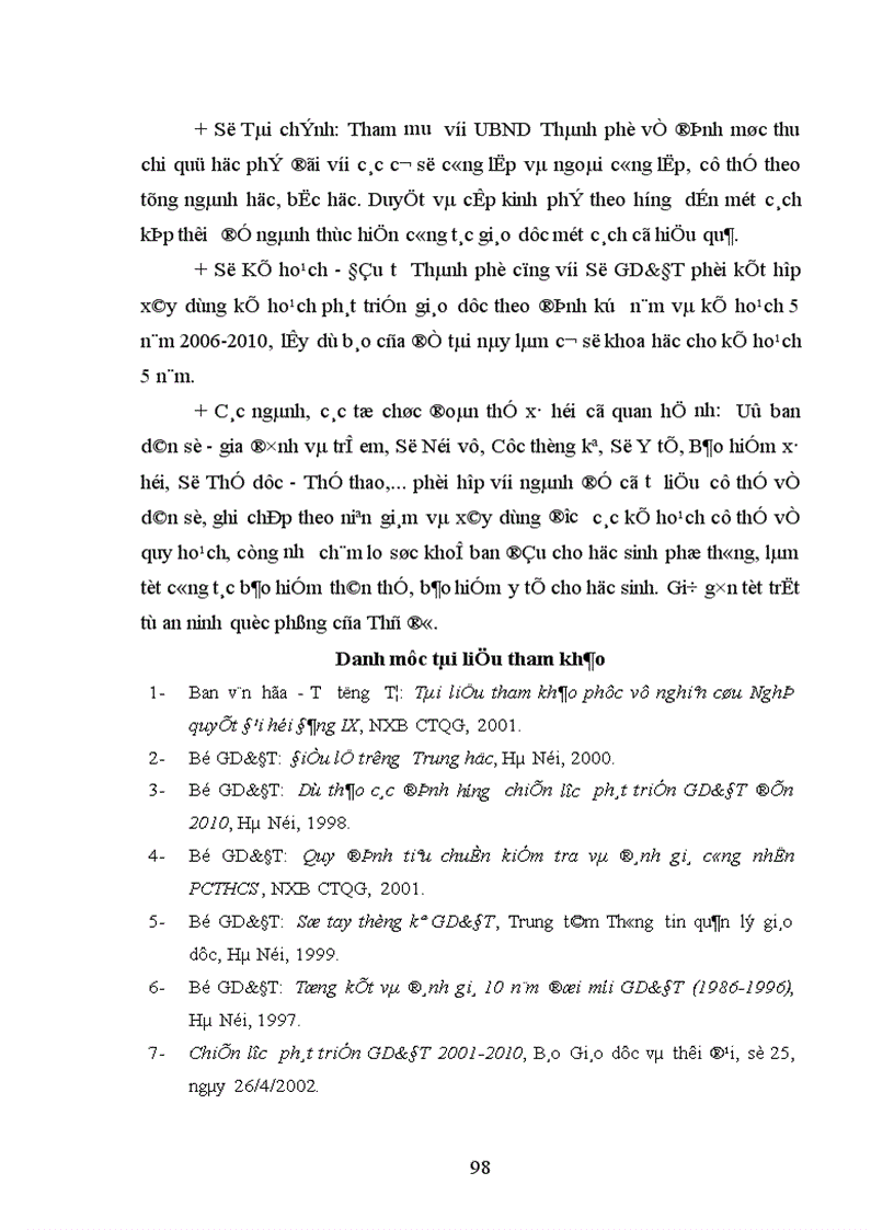 image for page Dự báo phát triển giáo dục THPT của Thủ đô Hà Nội đến năm 2015