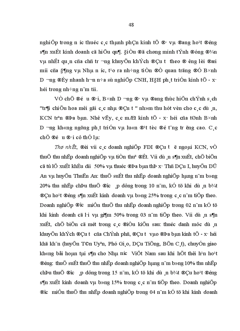 image for page Tác động của đầu tư trực tiếp nước ngoài FDI tới phát triển kinh tế xã hội ở tỉnh Bình Dương