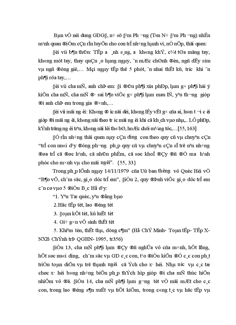 image for page Biện pháp giáo dục hành vi văn hoá cho trẻ 6 11tuổi trong gia đình hiện nay
