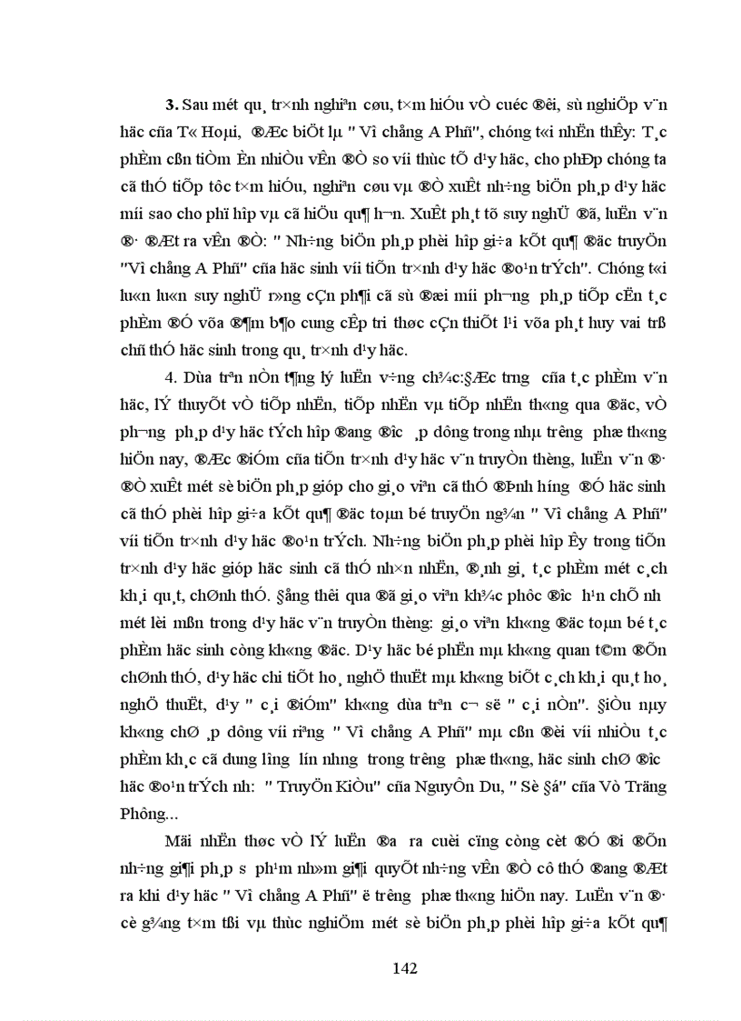 image for page Những biện pháp phối hợp giữa kết quả đọc truyện Vợ chồng A Phủ của học sinh với tiến trình dạy học đoạn trích