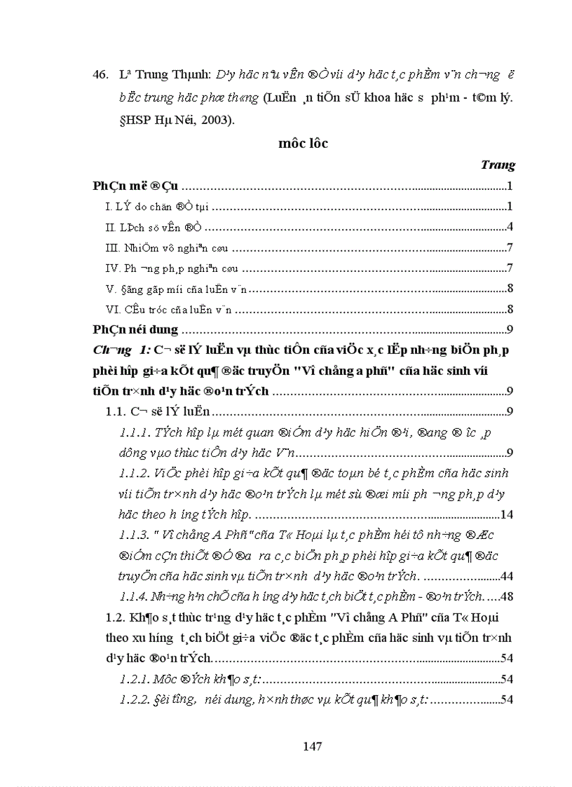 image for page Những biện pháp phối hợp giữa kết quả đọc truyện Vợ chồng A Phủ của học sinh với tiến trình dạy học đoạn trích