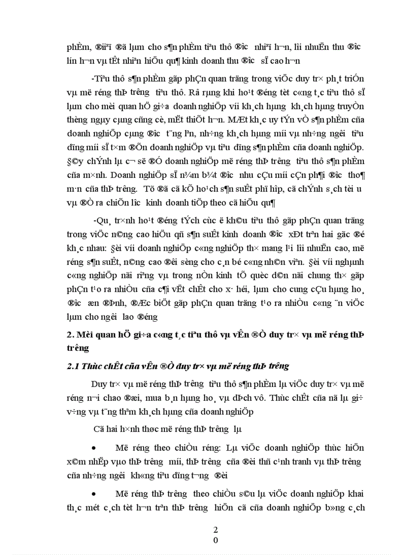 image for page Một số biện pháp cơ bản nhằm duy trì và mở rộng thị trường tiêu thụ sản phẩm tạI xí nghiệp may đo X19 thược công ty 247 bộ quốc phòng 1