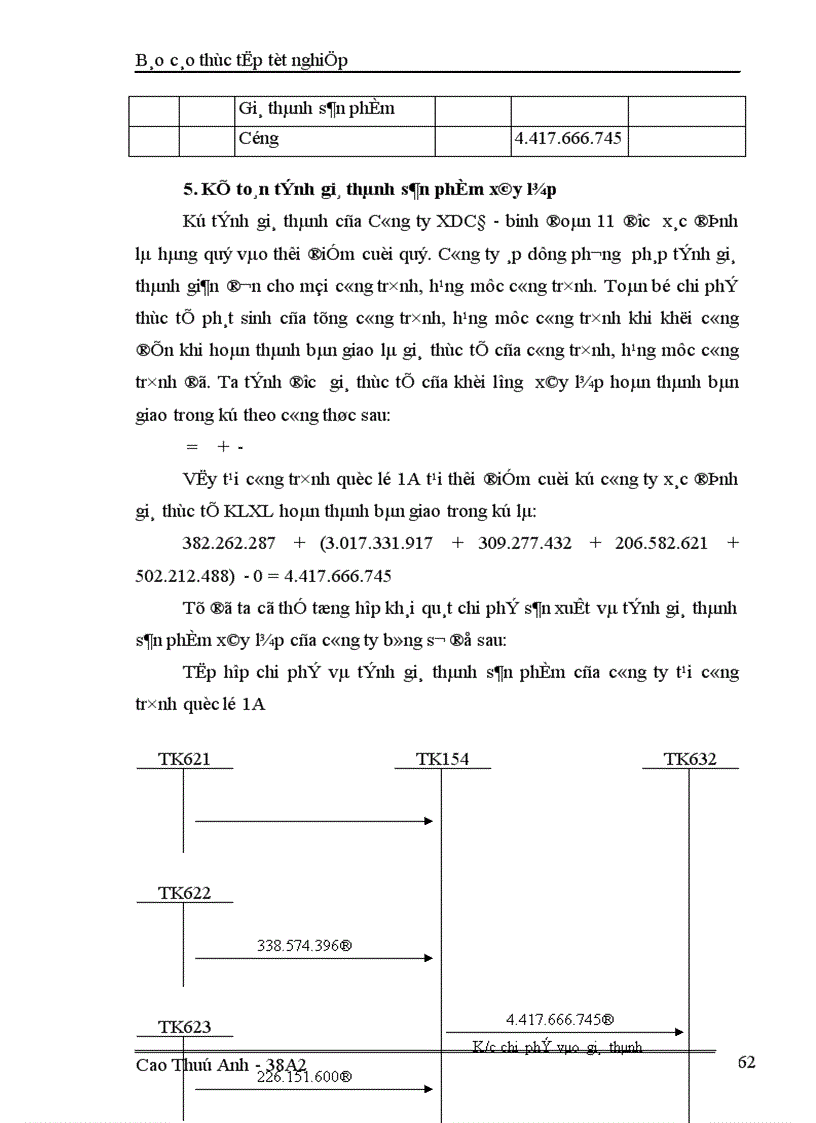image for page Kế toán chi phí sản xuất và tính giá thành sản phẩm ở Xí nghiệp xây dựng Binh đoàn 11 1