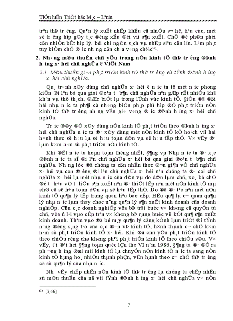 image for page Những mâu thuẫn trong nền kinh tế thị trường định hướng xã hội chủ nghĩa ở nước ta hiện nay Thực trạng và phương hướng giải quyết 1