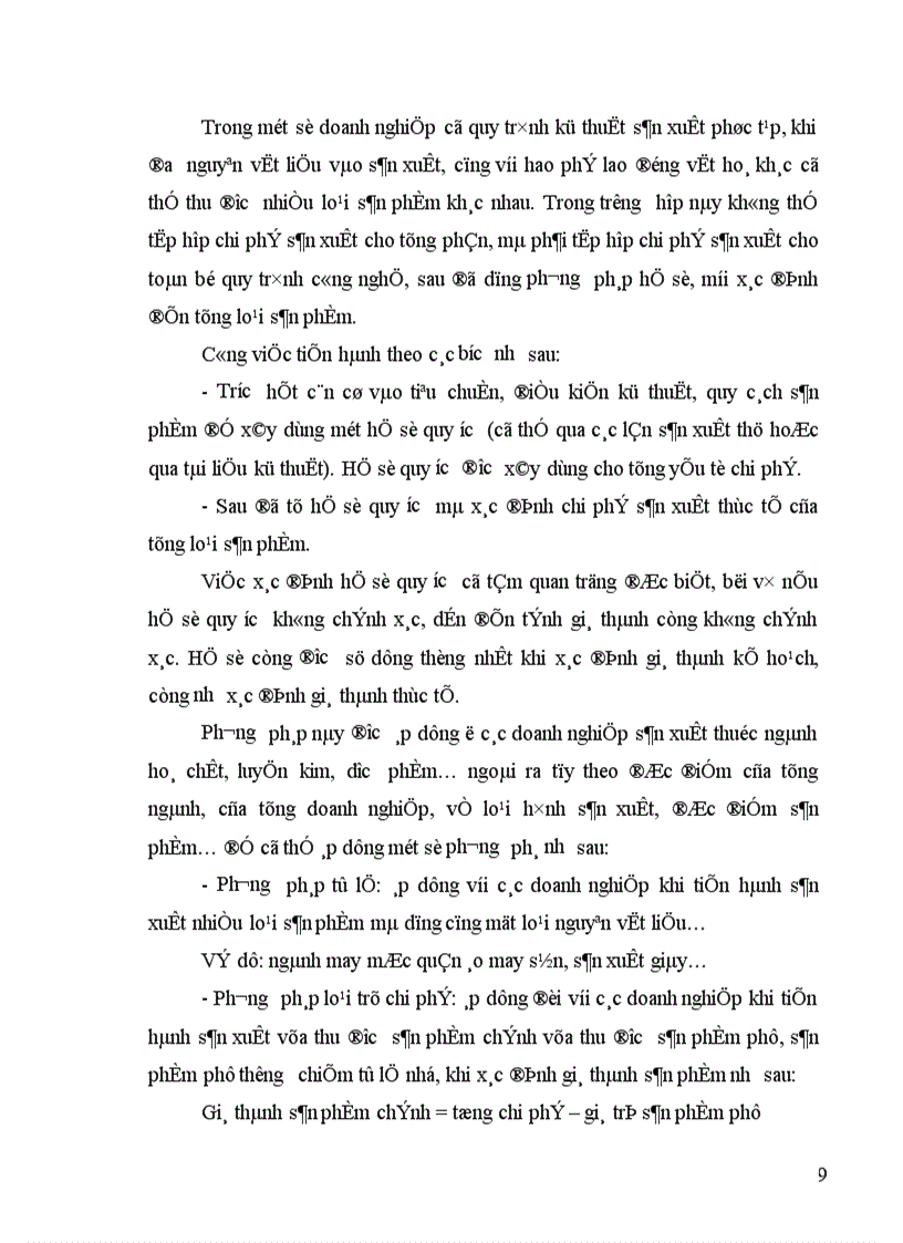 image for page Thực trạng công tác tính giá thành tại công ty thương mại gia công kim khí th 1