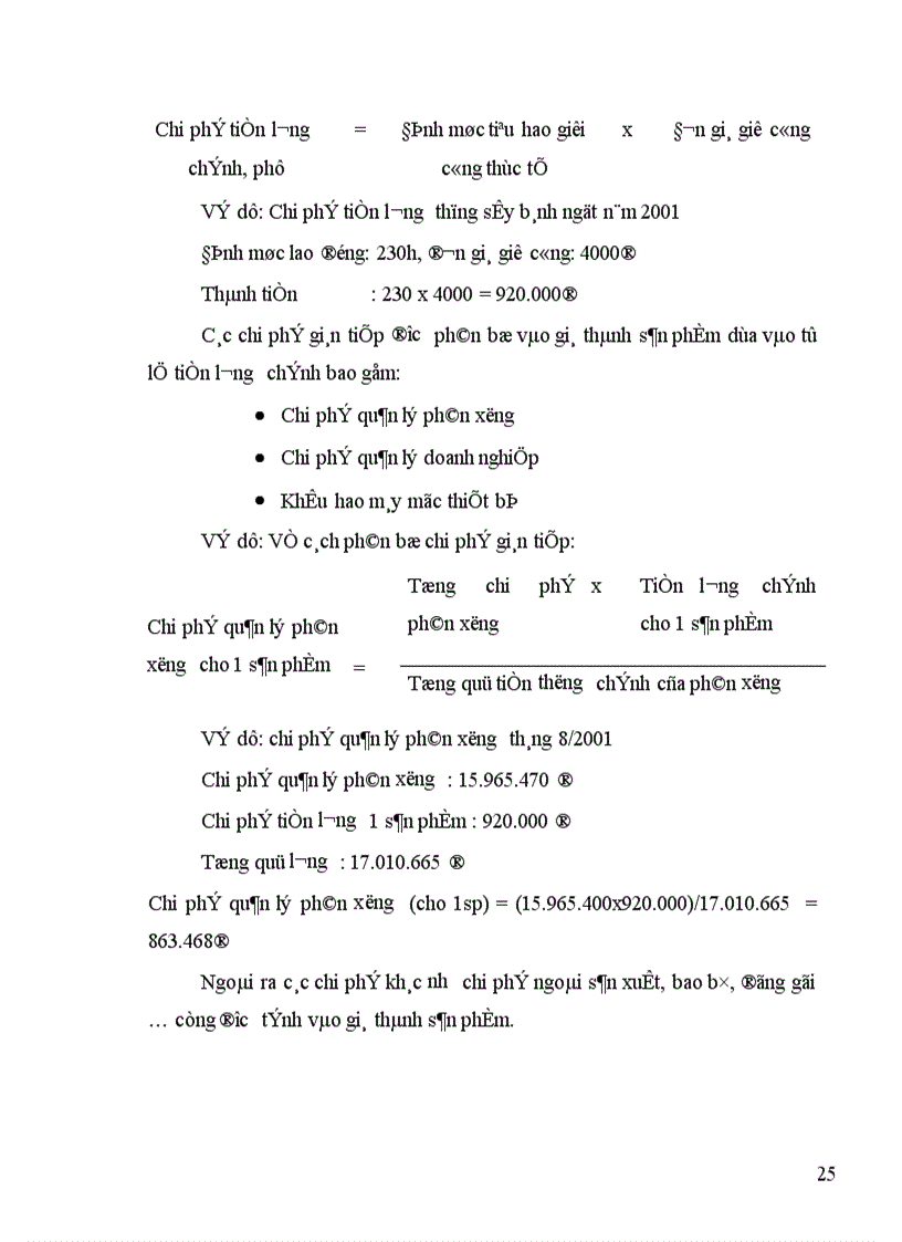 image for page Thực trạng công tác tính giá thành tại công ty thương mại gia công kim khí th 1