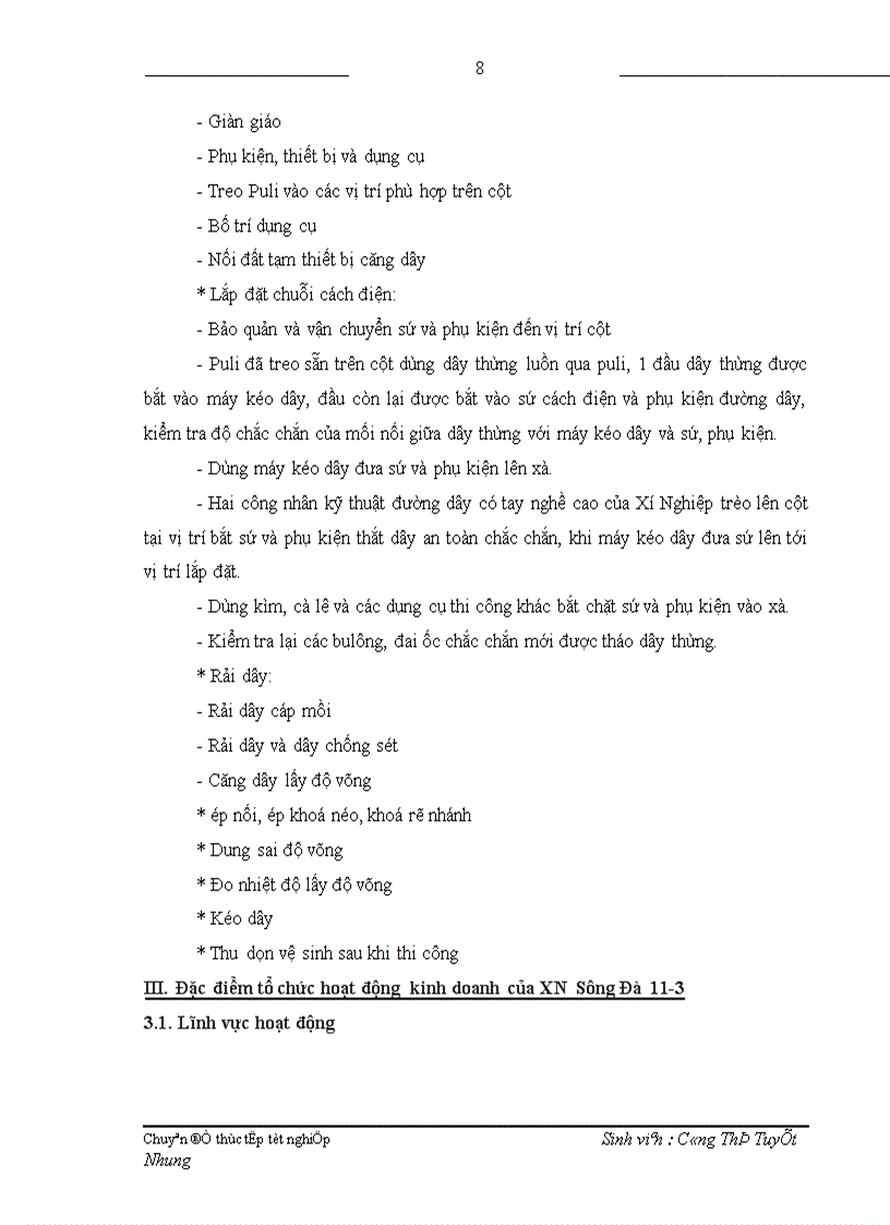 image for page Hoàn thiện hạch toán nguyên vật liệu công cụ dụng cụ tại Xí nghiệp Sông Đà 11 3 1