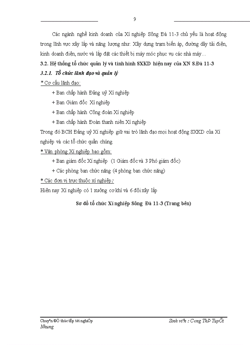 image for page Hoàn thiện hạch toán nguyên vật liệu công cụ dụng cụ tại Xí nghiệp Sông Đà 11 3 1