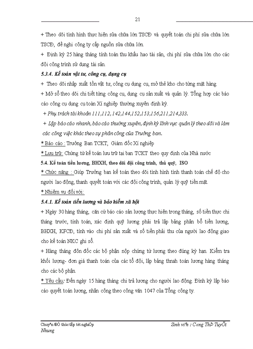 image for page Hoàn thiện hạch toán nguyên vật liệu công cụ dụng cụ tại Xí nghiệp Sông Đà 11 3 1