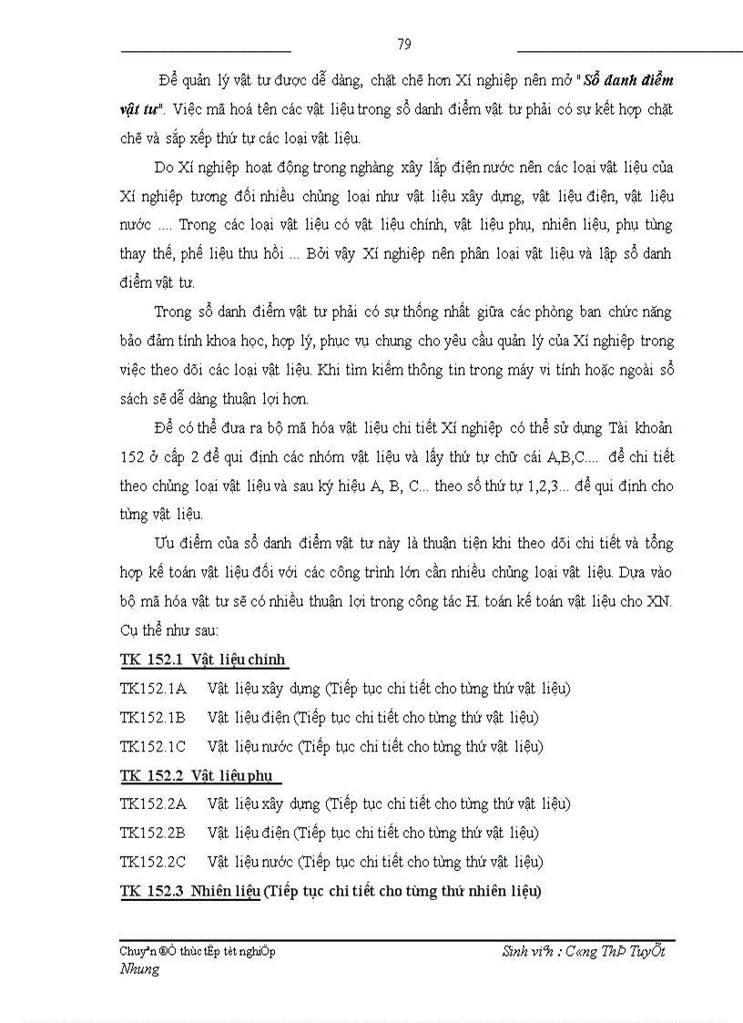 image for page Hoàn thiện hạch toán nguyên vật liệu công cụ dụng cụ tại Xí nghiệp Sông Đà 11 3 1