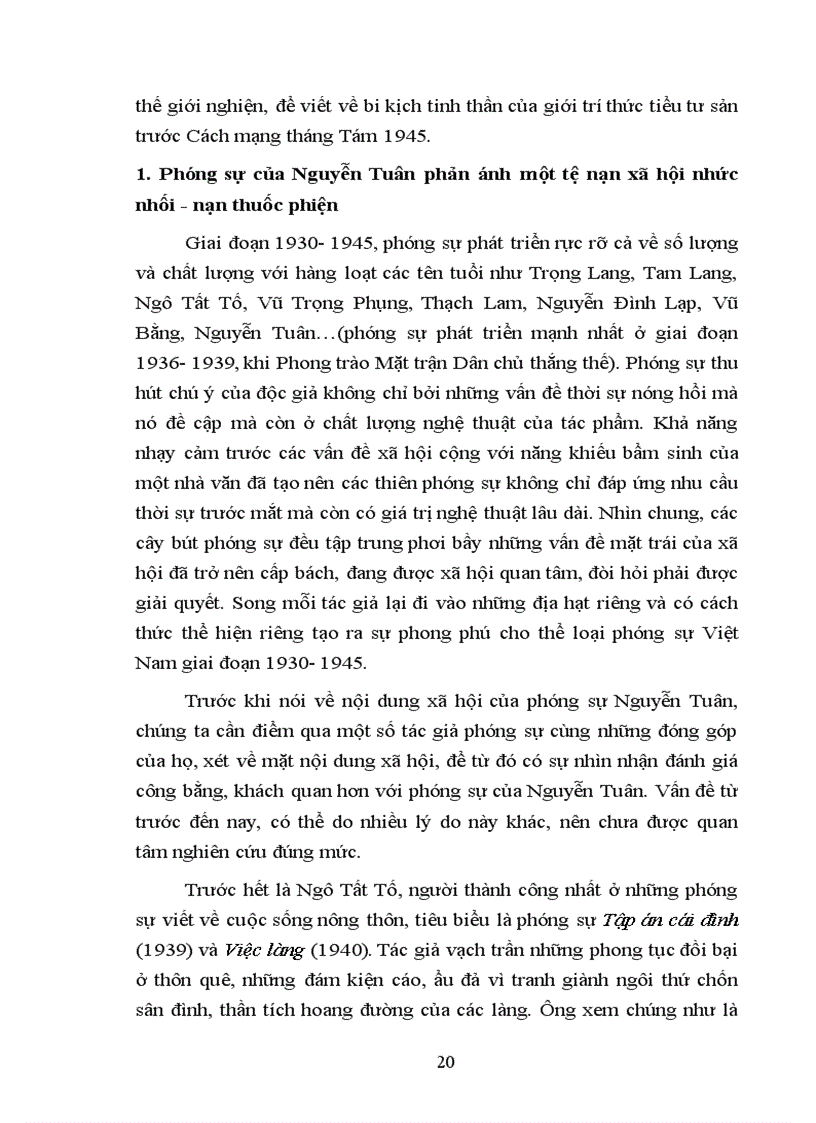 image for page Nghiên cứu về phóng sự của Nguyễn Tuân