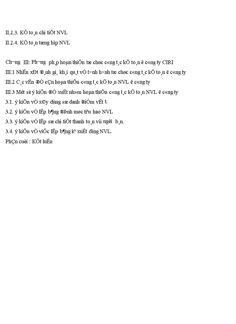 image for page Tổ chức công tác kế toán nguyên vật liệu tại công ty Quan hệ Quốc tế đầu tư sản xuất