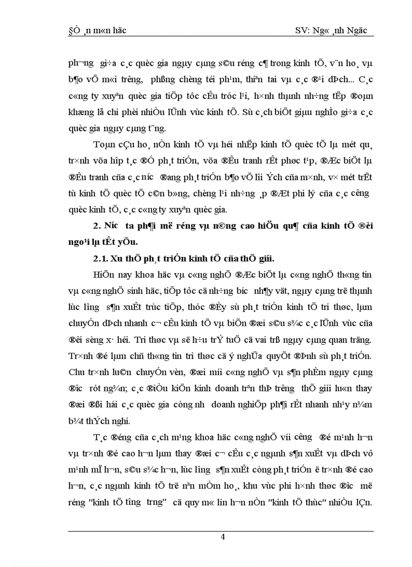 image for page Thực trạng và giải pháp cơ bản để phát triển và nâng cao hiệu quả kinh tế đối ngoại ở việt nam từ nay đến 2020