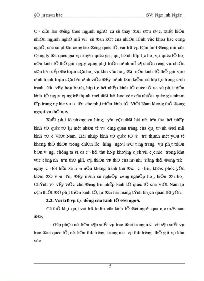 image for page Thực trạng và giải pháp cơ bản để phát triển và nâng cao hiệu quả kinh tế đối ngoại ở việt nam từ nay đến 2020