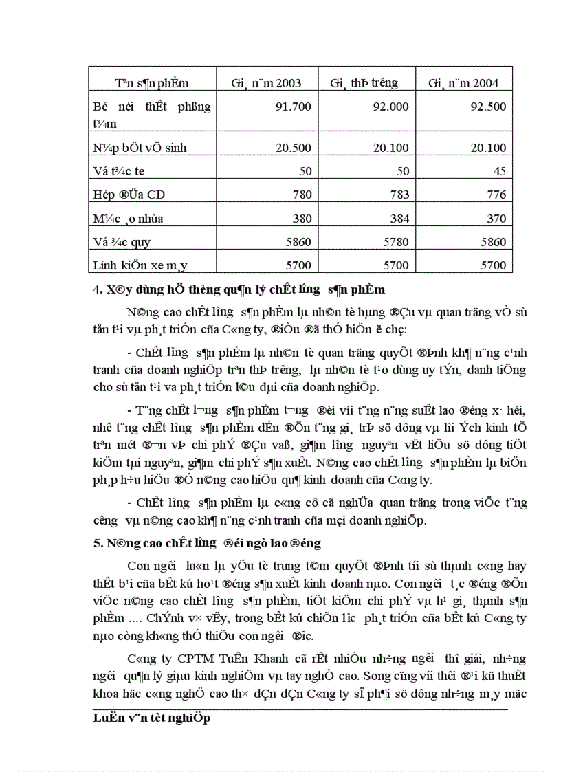 image for page Một số biện pháp nhằm nâng cao hiệu quả kinh doanh ở Công ty CPTM Tuấn Khanh 1