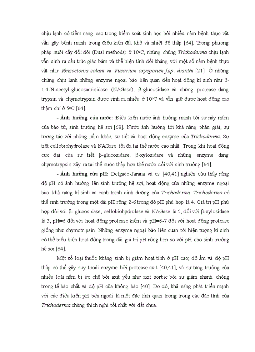 image for page Nghiên cứu khả năng đối kháng và tiềm năng ứng dụng của một số chủng Trichoderma phân lập từ RNM trên một số nấm bệnh thực vật