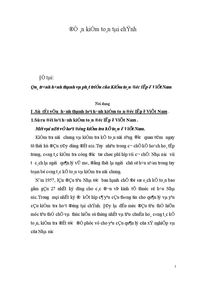 image for page Quá trình hình thành và phát triển của Kiểm toán độc lập ở Việt Nam 1