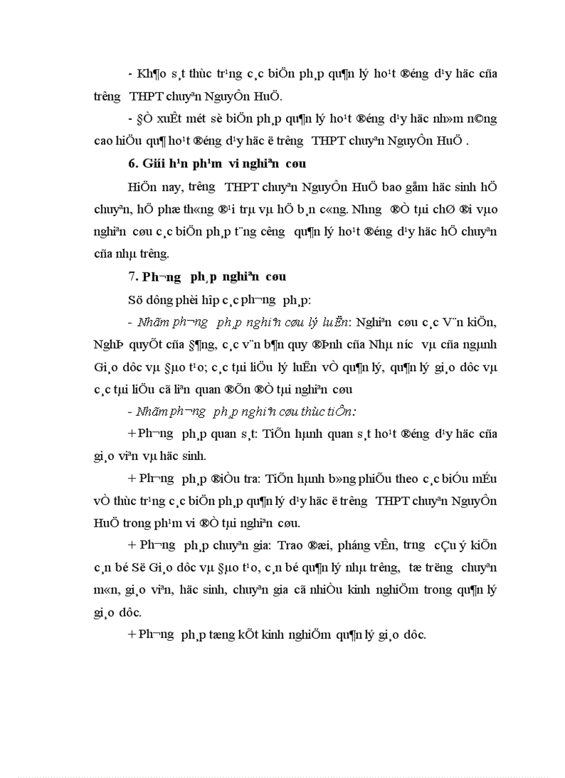 image for page Biện pháp tăng cường quản lý hoạt động dạy học ở trường THPT chuyên Nguyễn Huệ tỉnh Hà Tây 1
