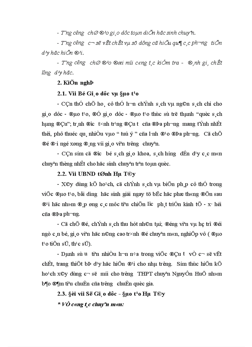 image for page Biện pháp tăng cường quản lý hoạt động dạy học ở trường THPT chuyên Nguyễn Huệ tỉnh Hà Tây 1