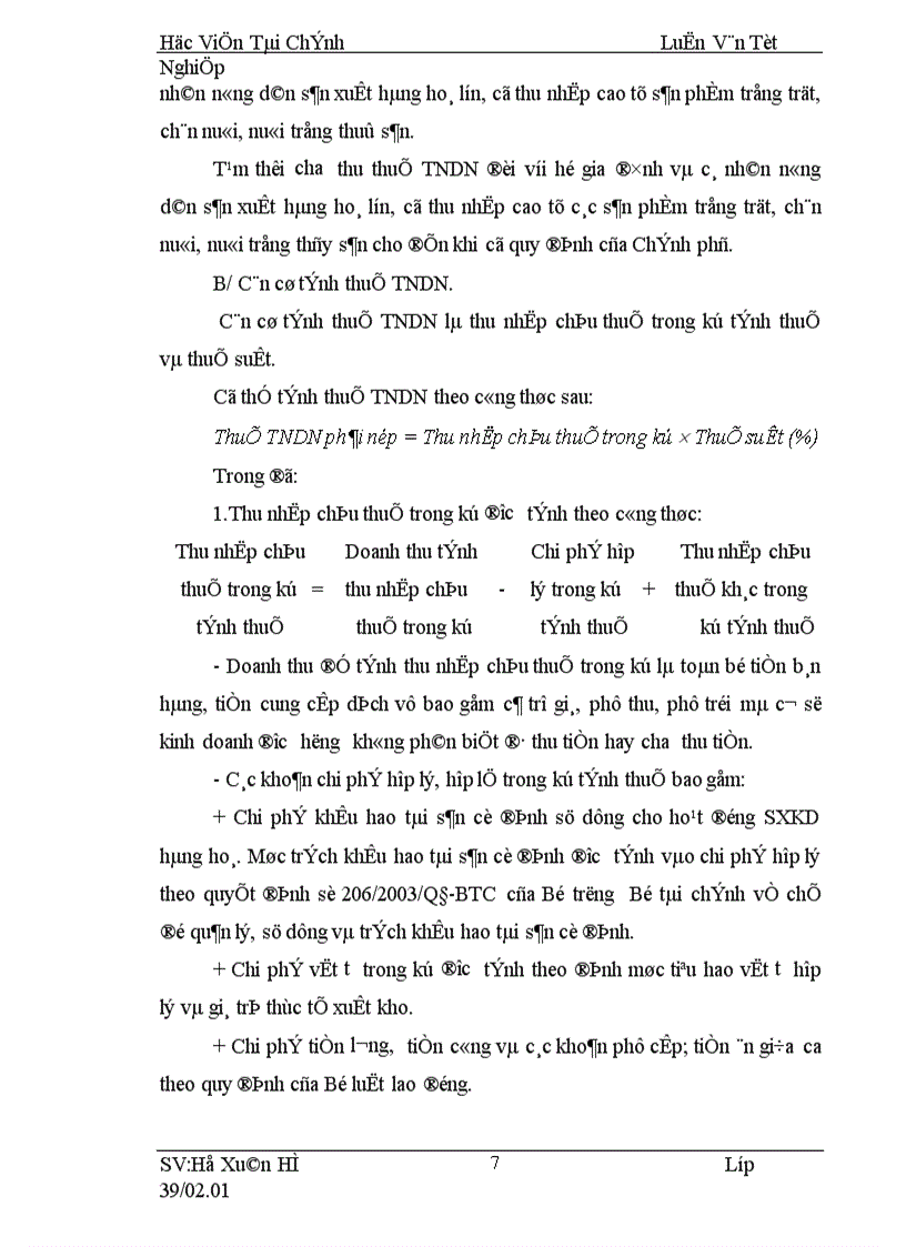 image for page Giải pháp nâng cao hiệu quả quản lý thu thuế TNDN đối với các DNNN TN tại cục thuế Hà Nội