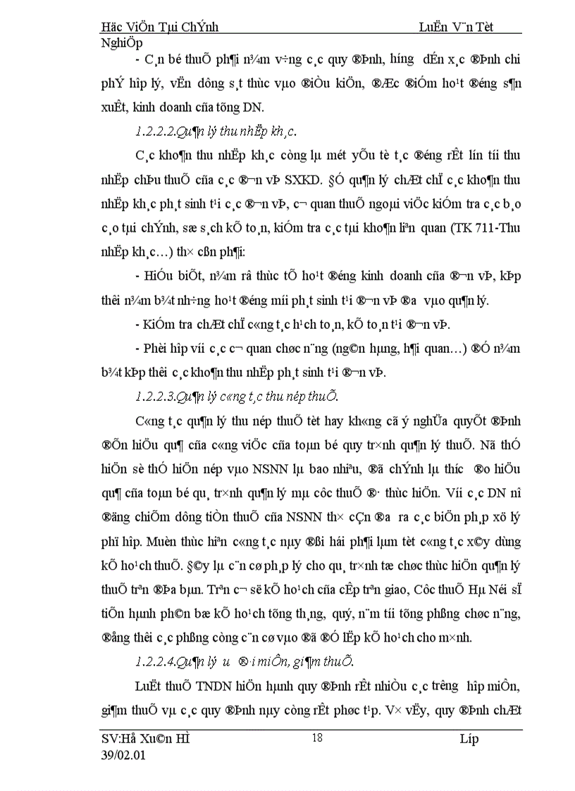 image for page Giải pháp nâng cao hiệu quả quản lý thu thuế TNDN đối với các DNNN TN tại cục thuế Hà Nội