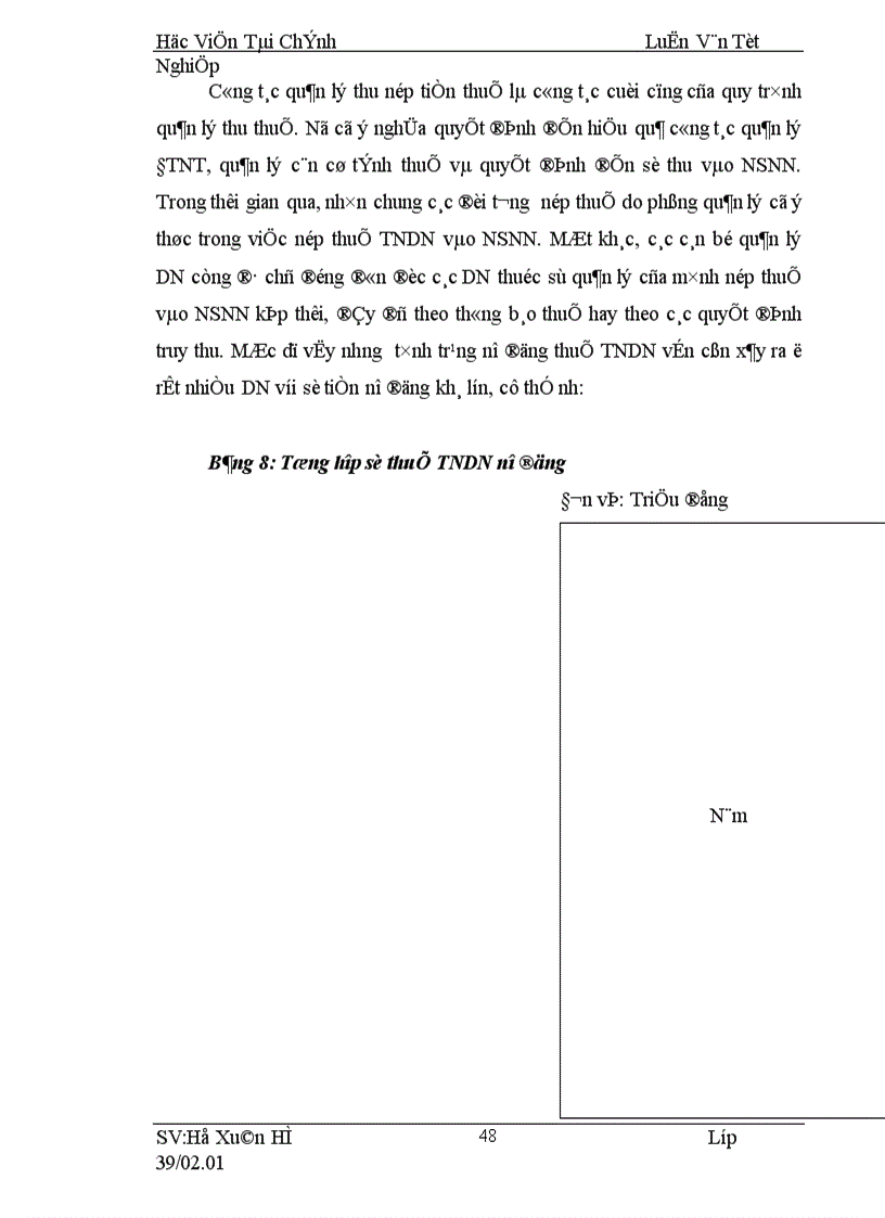 image for page Giải pháp nâng cao hiệu quả quản lý thu thuế TNDN đối với các DNNN TN tại cục thuế Hà Nội