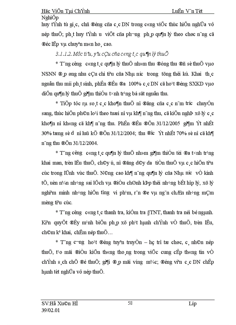 image for page Giải pháp nâng cao hiệu quả quản lý thu thuế TNDN đối với các DNNN TN tại cục thuế Hà Nội