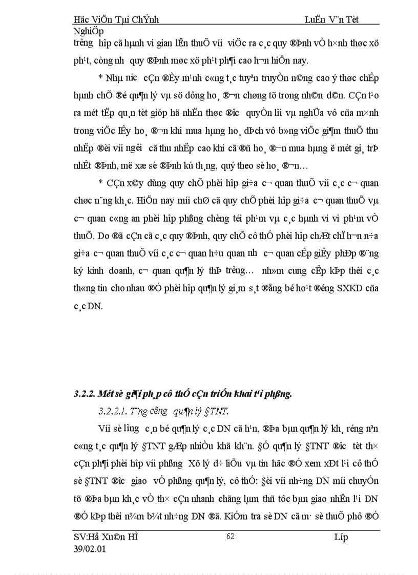 image for page Giải pháp nâng cao hiệu quả quản lý thu thuế TNDN đối với các DNNN TN tại cục thuế Hà Nội