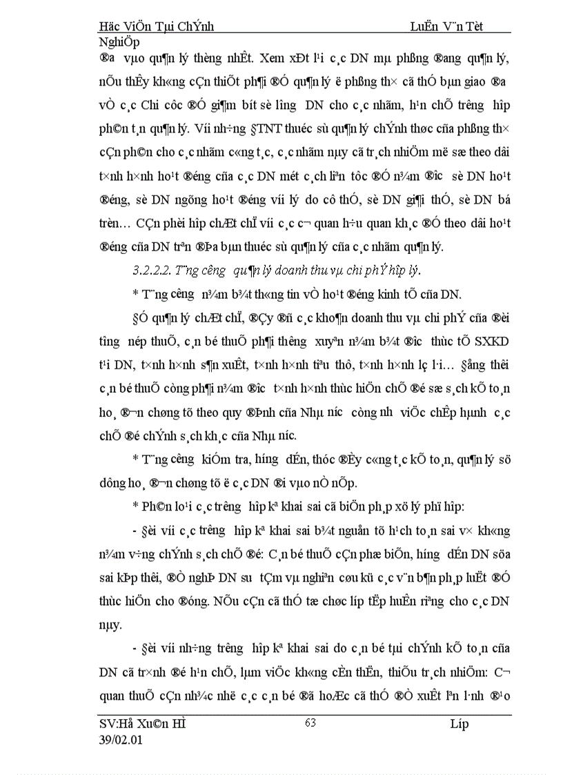 image for page Giải pháp nâng cao hiệu quả quản lý thu thuế TNDN đối với các DNNN TN tại cục thuế Hà Nội