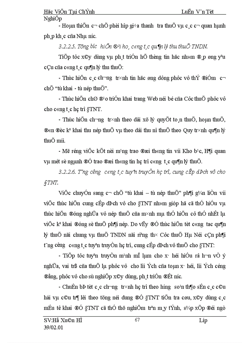 image for page Giải pháp nâng cao hiệu quả quản lý thu thuế TNDN đối với các DNNN TN tại cục thuế Hà Nội