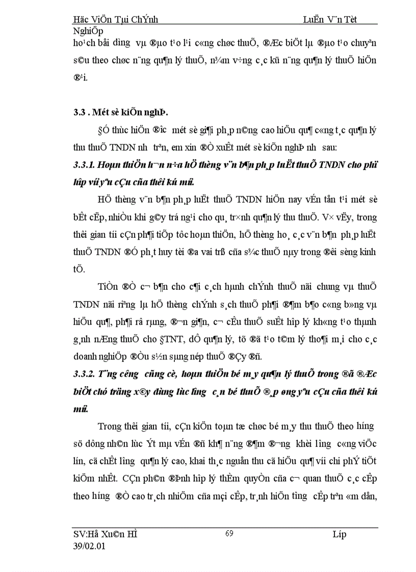 image for page Giải pháp nâng cao hiệu quả quản lý thu thuế TNDN đối với các DNNN TN tại cục thuế Hà Nội