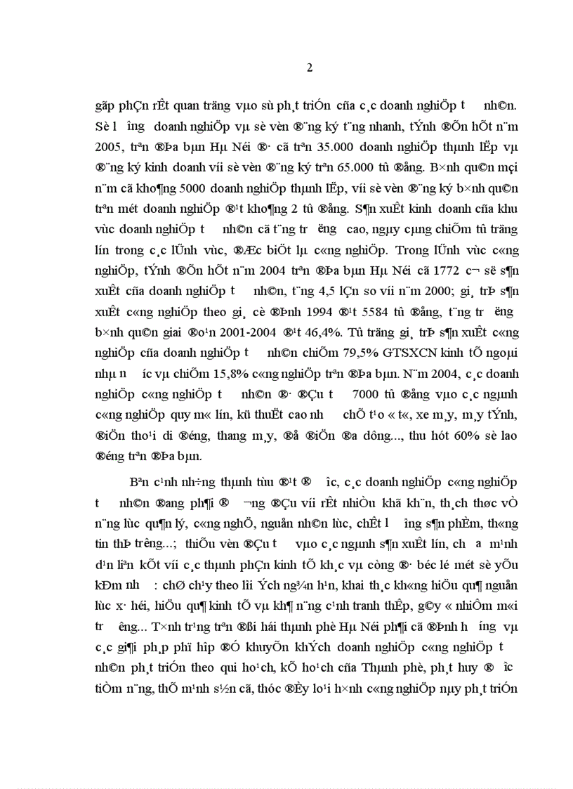 image for page Doanh nghiệp tư nhân trong công nghiệp trên địa bàn Hà Nội