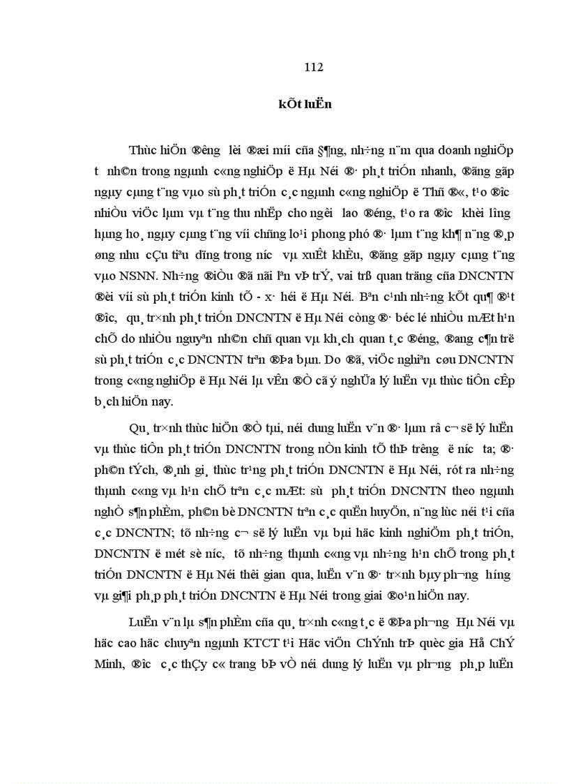 image for page Doanh nghiệp tư nhân trong công nghiệp trên địa bàn Hà Nội