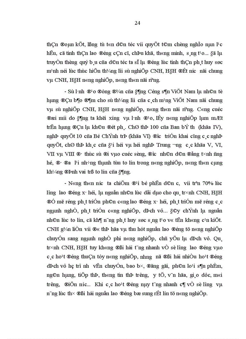 image for page Phát huy nhân tố con người trong quá trình CNH HĐH nông nghiệp nông thôn nước ta hiện nay 1