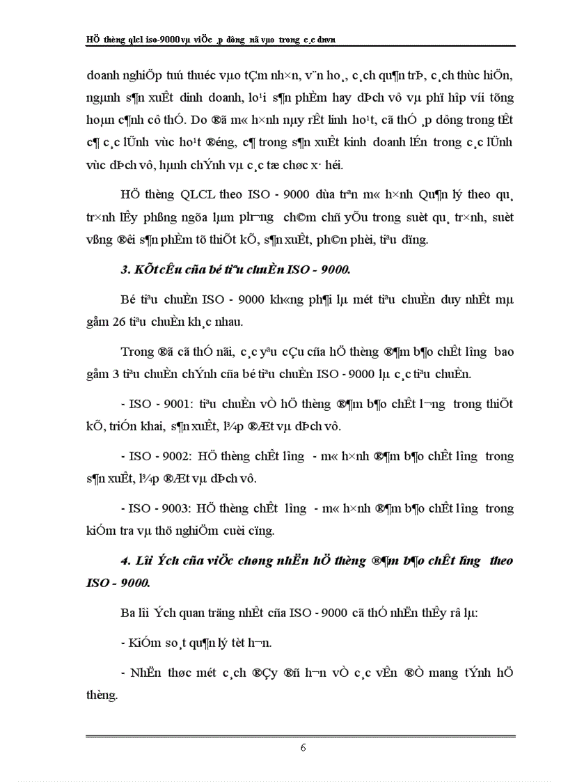 image for page Hệ thống QLCL theo tiêu chuẩn ISO 9000 và việc áp dụng nó vào trong các doanh nghiệp Việt Nam 1