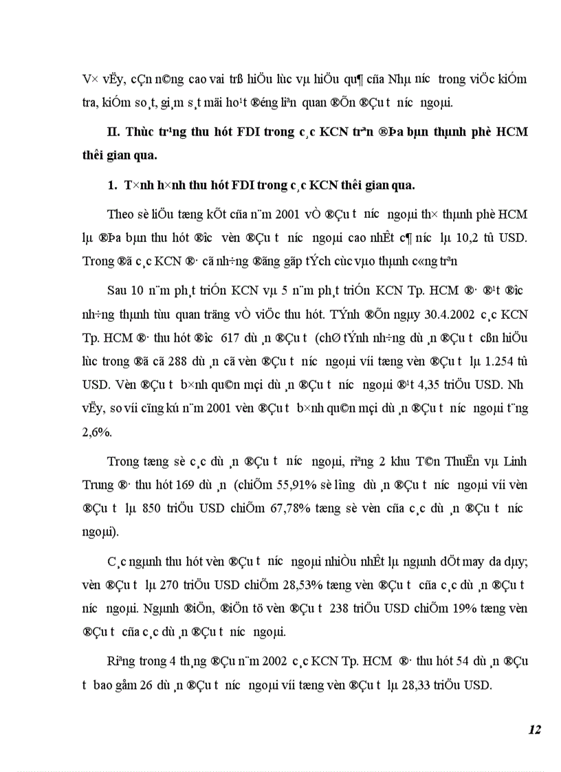 image for page Một số giải pháp nhằm thu hút FDI vào các KCN trên địa bàn Thành phố Hồ Chí Minh 1