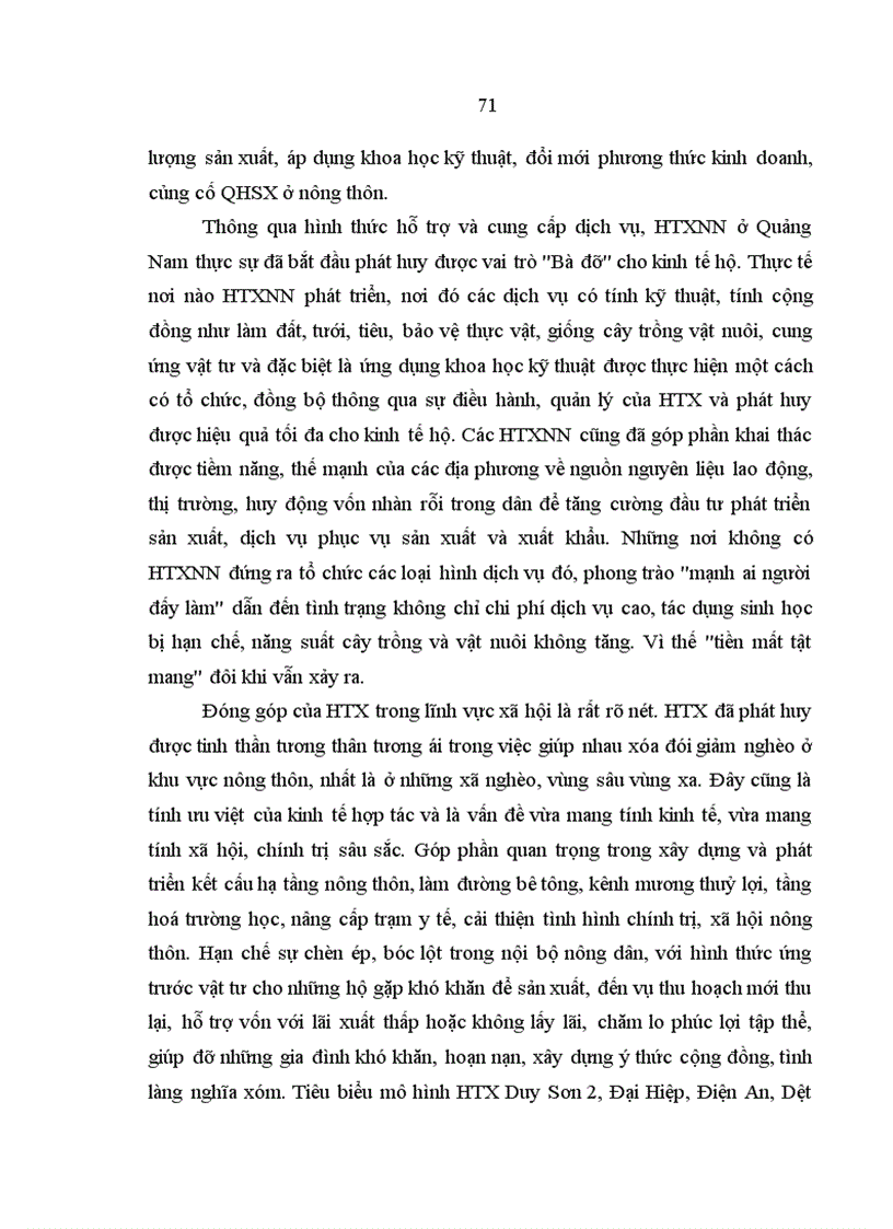 image for page Phát triển hợp tác xã kiểu mới trong nông nghiệp trên địa bàn tỉnh Quảng Nam