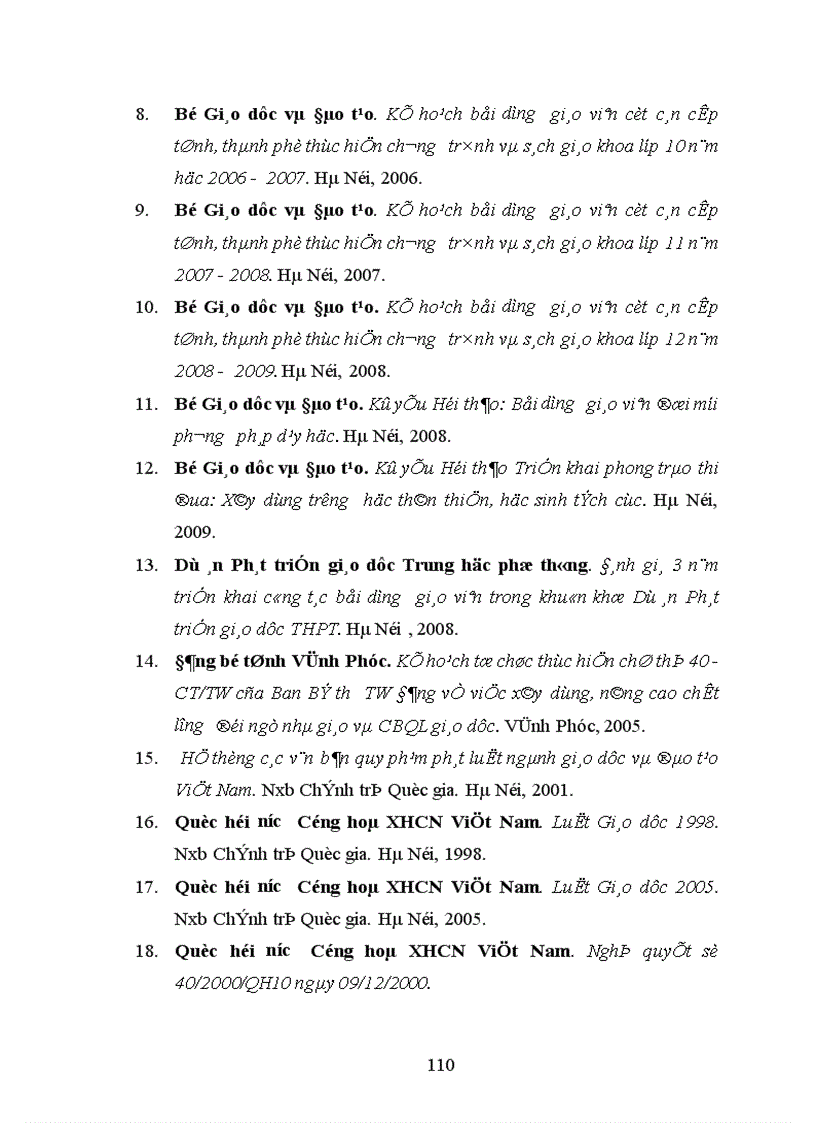 image for page Hiện trạng công tác bồi dưỡng GVCC THPT trong việc thực hiện đổi mới chương trình giáo dục phổ thông