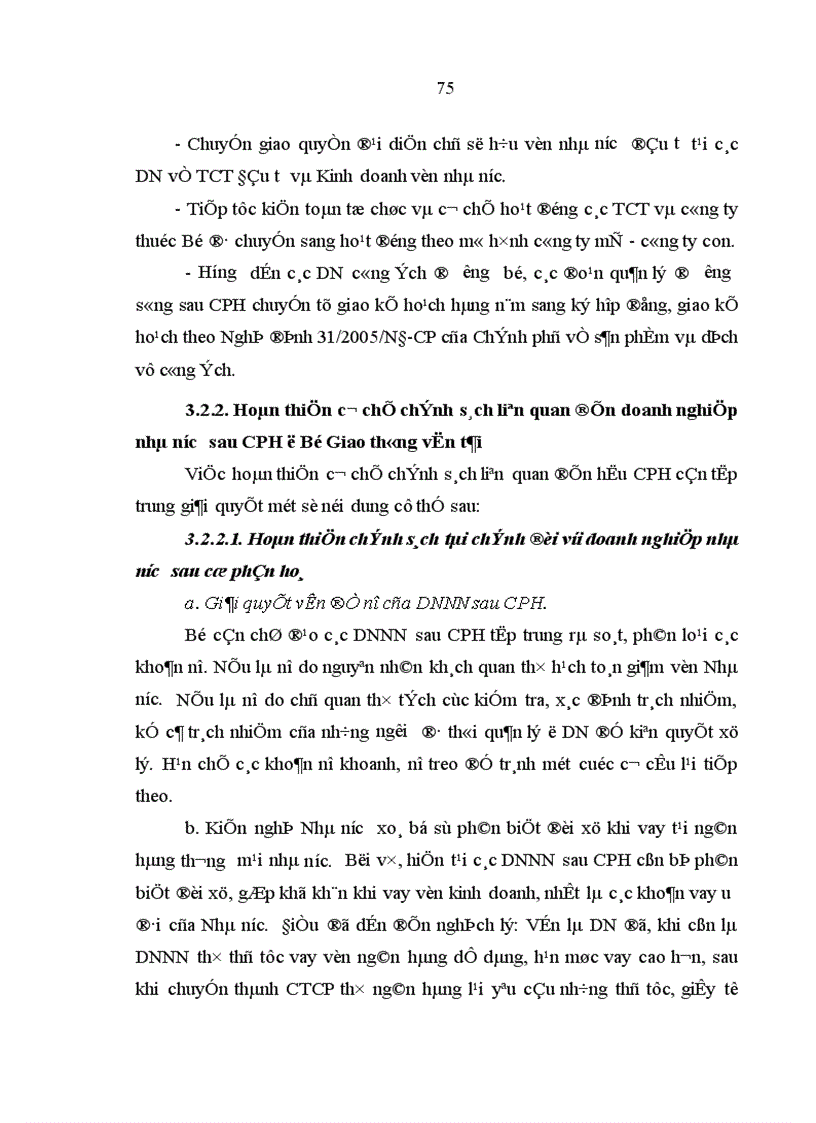 image for page Doanh nghiệp Nhà nước sau CPH ở Bộ Giao thông vận tải Thực trạng và giải pháp phát triển