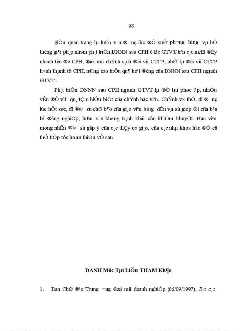 image for page Doanh nghiệp Nhà nước sau CPH ở Bộ Giao thông vận tải Thực trạng và giải pháp phát triển