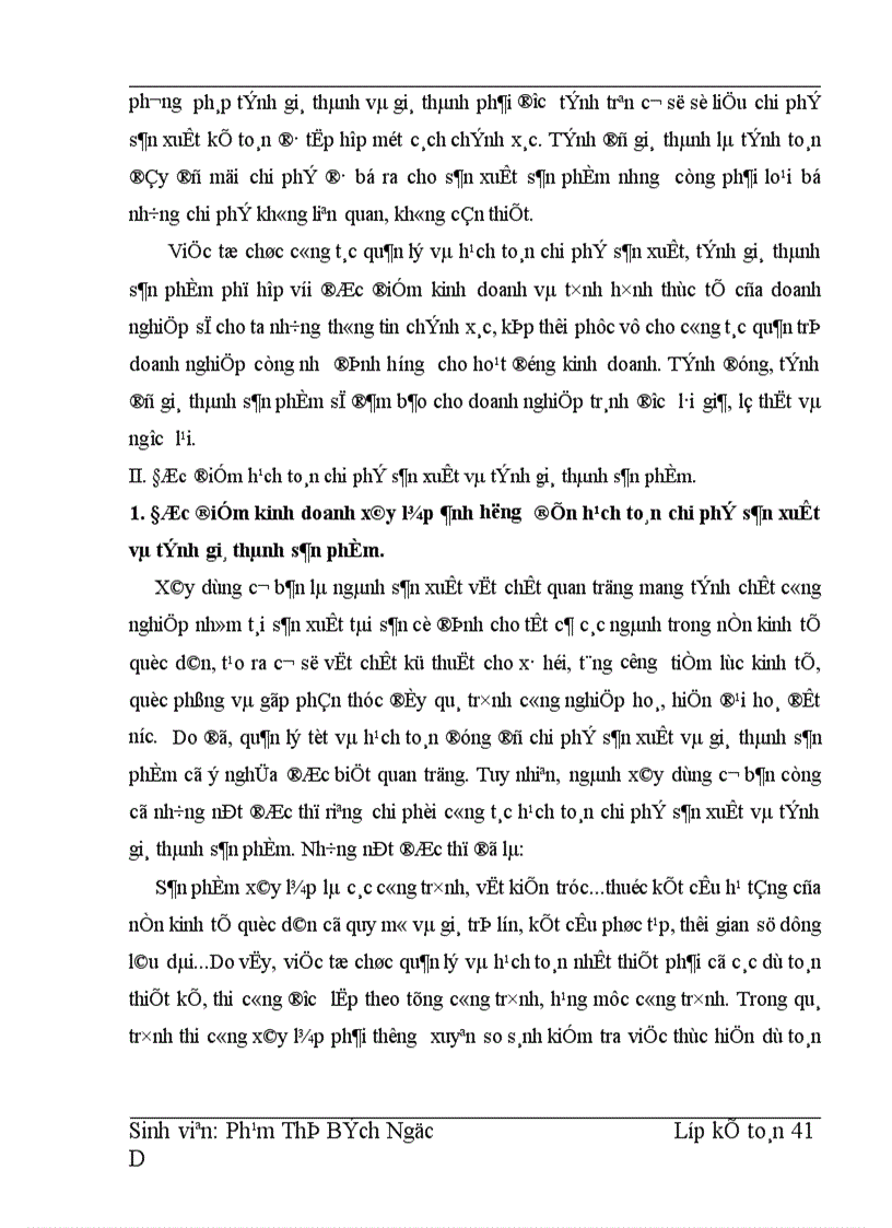 image for page Hoàn thiện hạch toán chi phí sản xuất tính giá thành sản phẩm và phương hướng nâng cao hiệu quả kinh doanh tại Công ty xây dựng 492 1