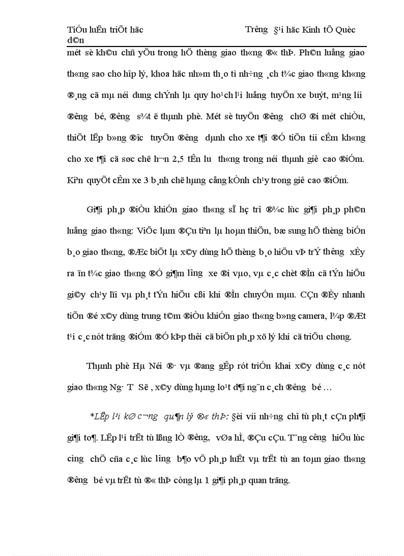 image for page phân tích nạn ách tắc giao thông của thủ đô Hà Nội