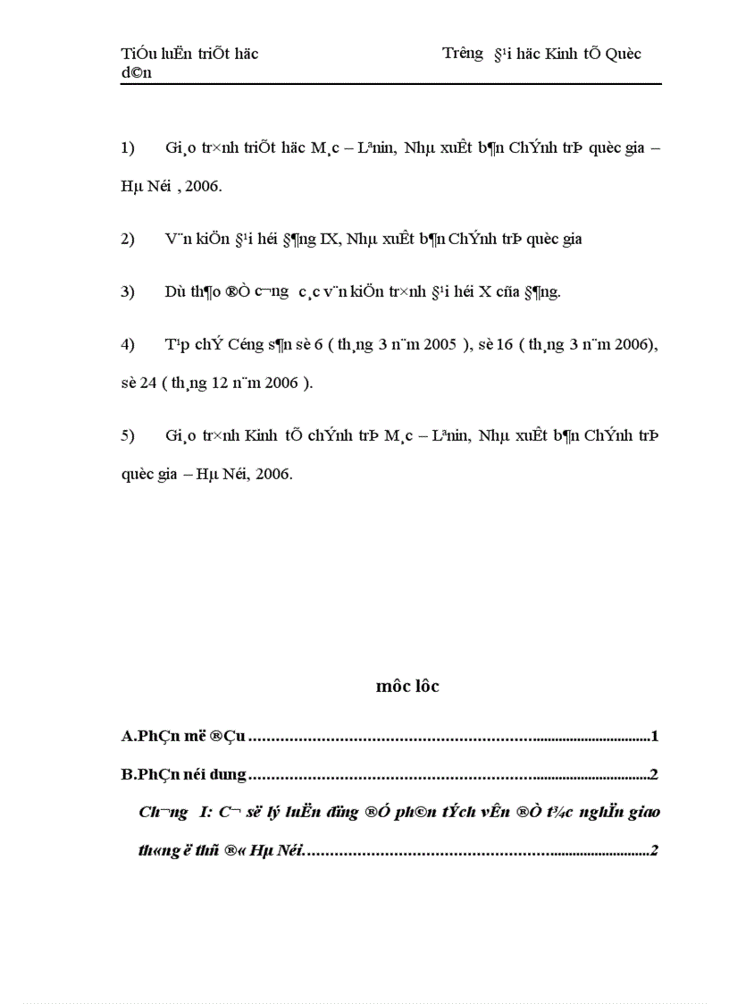image for page phân tích nạn ách tắc giao thông của thủ đô Hà Nội