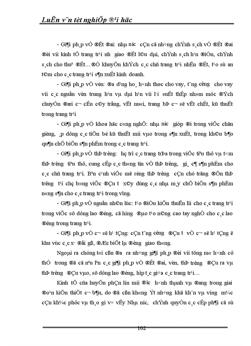 image for page Thực trạng và các giải pháp chủ yếu phát triển kinh tế trang trại ở huỵên Sóc Sơn Thành Phố Hà Nội 1
