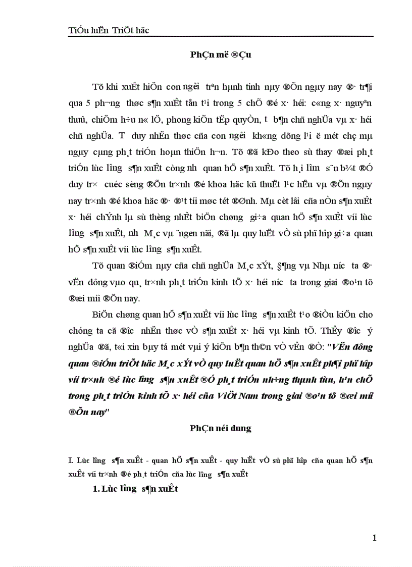 image for page Vận dụng quan điểm triết học Mác xít về quy luật quan hệ sản xuất phải phù hợp với trình độ lực lượng sản xuất để phát triển những thành tựu hạn chế trong phát triển kinh tế x hội của Việt Nam trong giai đoạn từ đổi mới đến nay 1